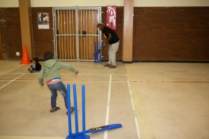 Two participants at Mosaic's "Father and Child Day."