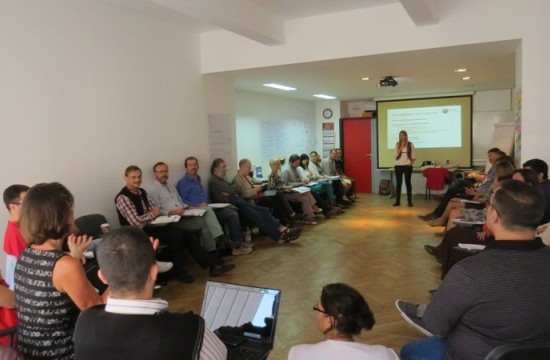 Participants at the MenEngage Europe workshop